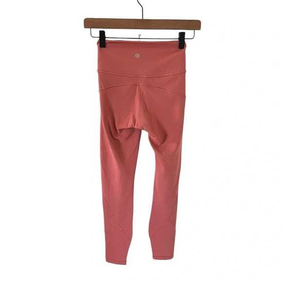 Lululemon In Movement 25” Tight Legging Rustic Coral - Picture 8 of 10